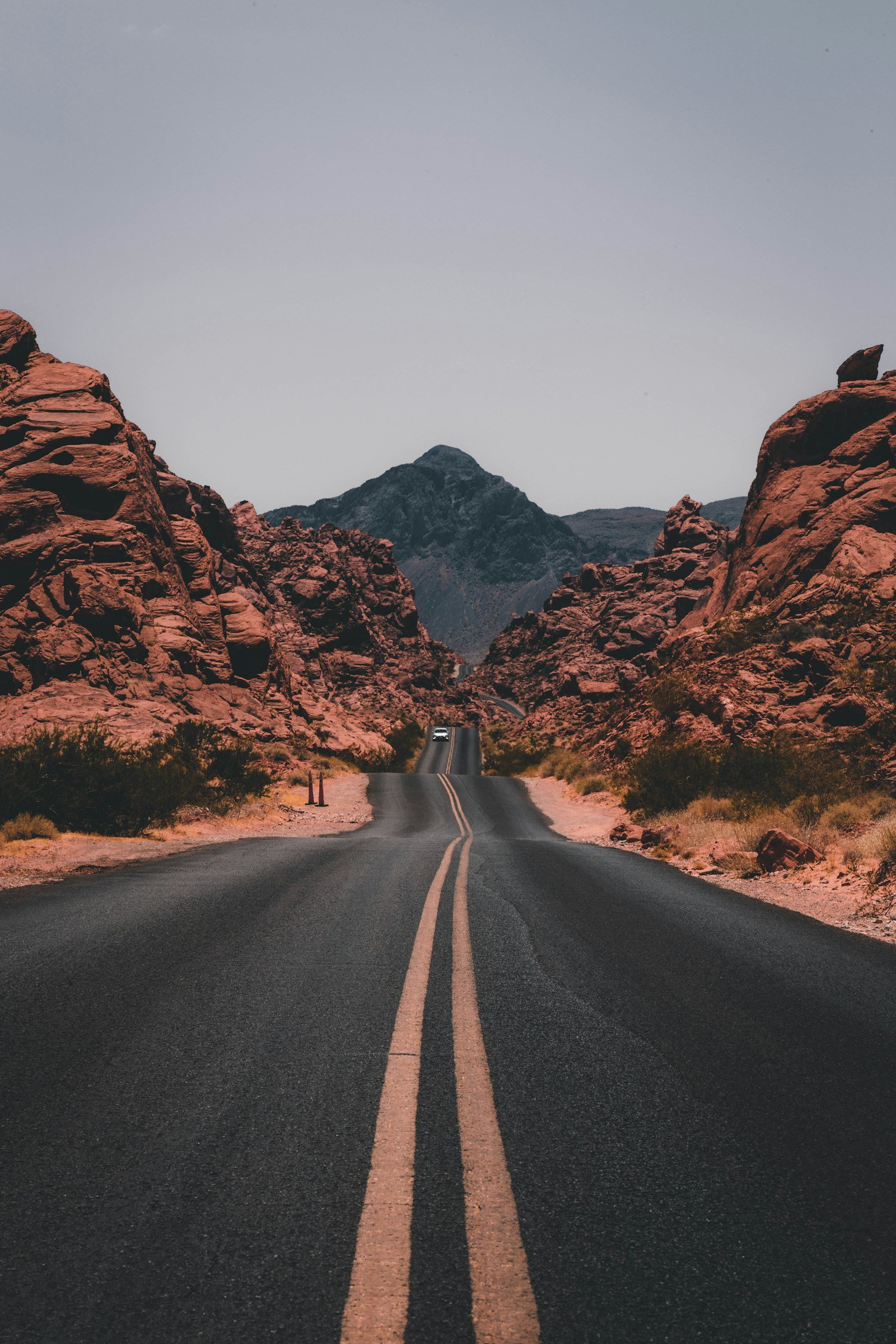 Beautiful scenic landscape for a romantic journey
